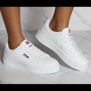 FILA Panache 19 platform sneakers - white size 8.5